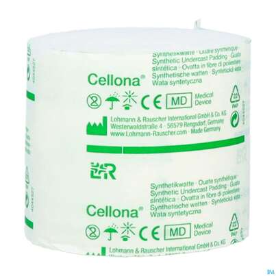 Sie sehen eine Packung Cellona Synthetikwatte 3mx 6cm Neu 1st, Produktbild: 04 Cellona Synthetikwatte 3mx 6cm Neu 1st, A-Nr.: 5595759 - 04