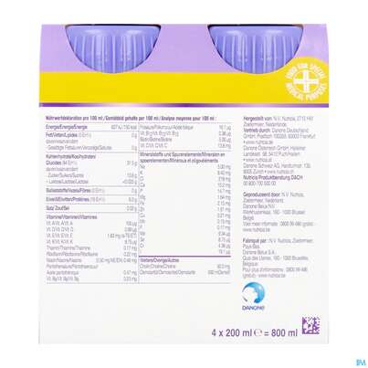 Fortimel/jucy Plus Fluessig 200ml Birne Holunder 4st, A-Nr.: 5808528 - 04