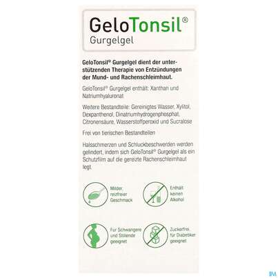 Gelotonsil Gurgelgel 200ml, A-Nr.: 5911255 - 06