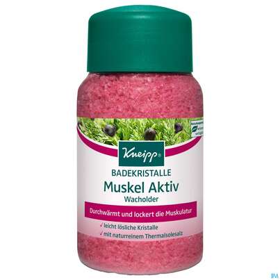 Sie sehen eine Packung Kneipp Badekristalle Muskel Aktiv 600g, Produktbild: 02 Kneipp Badekristalle Muskel Aktiv 600g, A-Nr.: 3208474 - 02