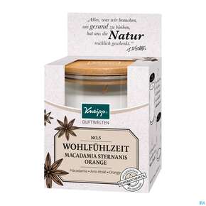 Kneipp Duft Kerze Macadamia Sternanis 1st, A-Nr.: 4932462 - 01