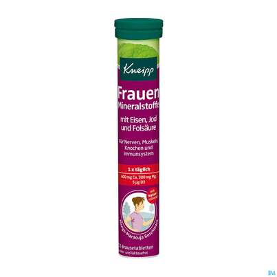 Kneipp Frauen Mineralstoffe Brausetabl 15st, A-Nr.: 3884169 - 02