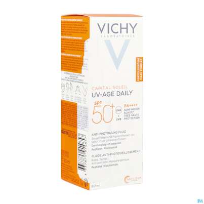 Sonnenprodukte Vichy/capital Soleil Uv-age Daily Lsf 50+ 80ml, A-Nr.: 5893356 - 03