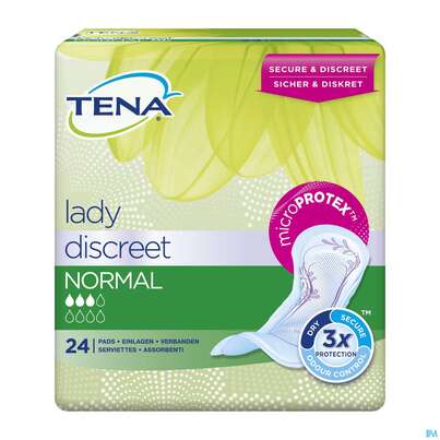 Inkontinenz Tena Discreet Einlage Normal 760486 24st, A-Nr.: 4596314 - 02