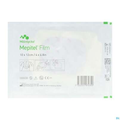Wundverband Mepitel Film Silikonfolienverband 10x 12cm 1st, A-Nr.: 4042030 - 01