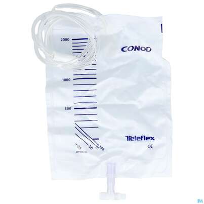 Urinbeutel Ruesch/bett 2000ml +schlauch/unsteril T-tap Ablasshahn 130cmnr 85 1st, A-Nr.: 3471591 - 02
