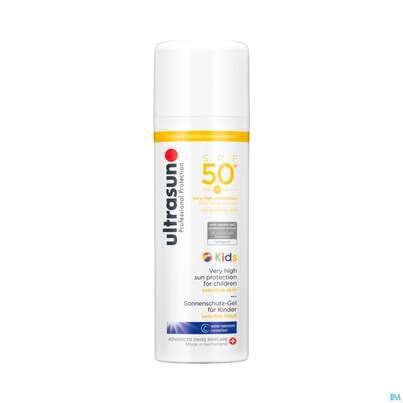 Sie sehen eine Packung Sonnenprodukte Ultrasun Kids Spf50+ Nr 62 200ml, Produktbild: 01 Sonnenprodukte Ultrasun Kids Spf50+ Nr 62 200ml, A-Nr.: 4581100 - 01