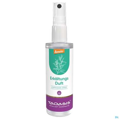 Sie sehen eine Packung Taoasis Kopfkissenspray Erkaeltungsduft Demeter 30ml, Produktbild: 02 Taoasis Kopfkissenspray Erkaeltungsduft Demeter 30ml, A-Nr.: 5817355 - 02