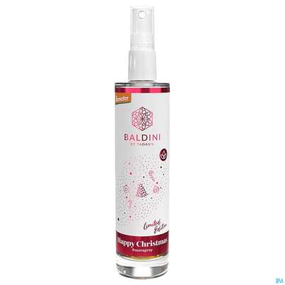 Sie sehen eine Packung Taoasis Baldini Raumspray Happy Christmas 50ml, Produktbild: 01 Taoasis Baldini Raumspray Happy Christmas 50ml, A-Nr.: 5374455 - 01