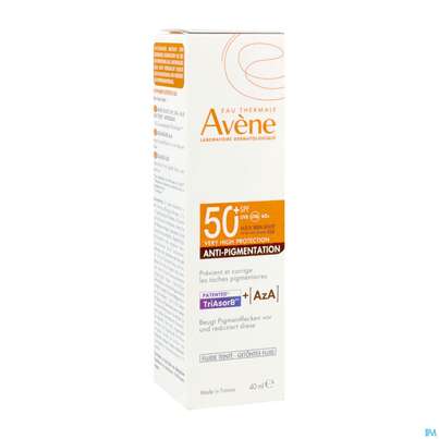 Sie sehen eine Packung Sonnenprodukte Avene Anti/pigmentation Fluid Spf50+ 40ml, Produktbild: 03 Sonnenprodukte Avene Anti/pigmentation Fluid Spf50+ 40ml, A-Nr.: 5899181 - 03