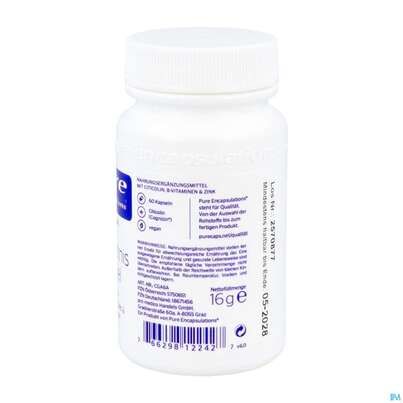 Pure Encapsulations Kapseln Gedaechtnis Formel Cga6a 60st, A-Nr.: 5750651 - 05