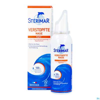 Nasenspray Sterimar Meerwasser Verstopfte Nase 100ml, A-Nr.: 5686344 - 10