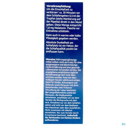 Melatonin Einschlaf/tropfen Intensiv Dr.theiss 20ml, A-Nr.: 5911551 - 01