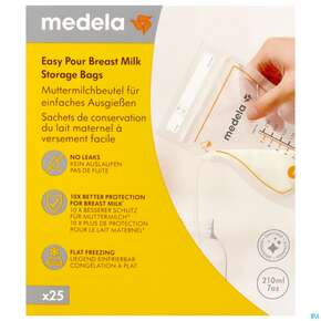 Medela Muttermilchbeutel Easypour 25st, A-Nr.: 5909867 - 01