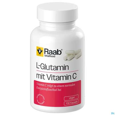 L-glutamin Kapseln Raab 100st, A-Nr.: 5871461 - 02