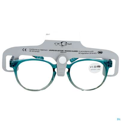 Sie sehen eine Packung Lesebrille Vitry Lagon +1,0 L24a1 1st, Produktbild: 01 Lesebrille Vitry Lagon +1,0 L24a1 1st, A-Nr.: 5966486 - 01