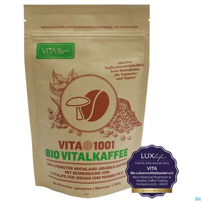 Sie sehen eine Packung Hildegard Posch Dinkel Kaffee Gemahlen 250g, Produktbild: 02 Hildegard Posch Dinkel Kaffee Gemahlen 250g, A-Nr.: 2956205 - 02