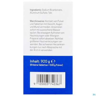 Helfe Cordis Kohlensaeurebad Fuer Teilbaeder 8 Tabl 920g 500g Pulver, A-Nr.: 5921822 - 05