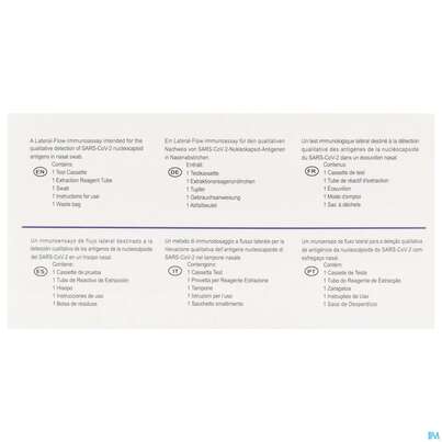 Diagnostika U.zubehoer Clungene Covid19 Selbsttest 1st, A-Nr.: 5911226 - 03