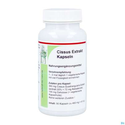 Cissus Extrakt Kapseln 360mg Nat 90st, A-Nr.: 5812754 - 01