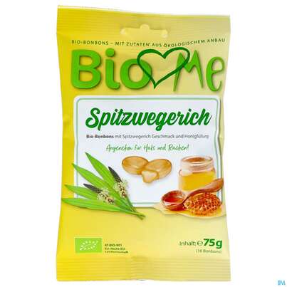 Bio Loves Me Bonbons Spitzwegerich +honig 75g, A-Nr.: 5817579 - 02
