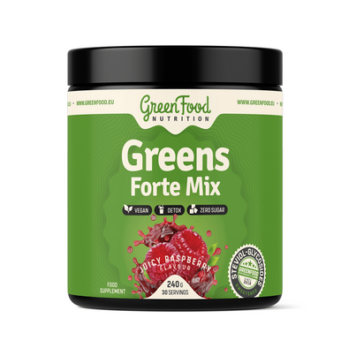 GreenFood Nutrition Greens Forte Mix 240 G Himbeere, A-Nr.: 6004482 - 01