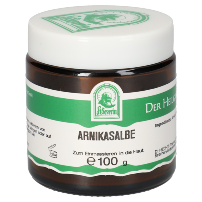 Sie sehen eine Packung ARNIKA SALBE 100 G, Produktbild: 01 ARNIKA SALBE 100 G, A-Nr.: 5713325 - 01