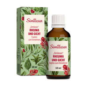 „Similasan“ Rheuma und Gicht Tropfen zum Einnehmen, A-Nr.: 0752355 - 01