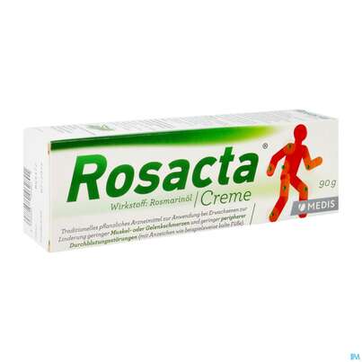 Sie sehen eine Packung Rosacta Creme 90g, Produktbild: 02 Rosacta Creme 90g, A-Nr.: 4462803 - 02
