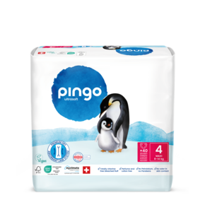 Bio Windeln Nr.4 Maxi 8-14kg Pinguin – Pingo Swiss, A-Nr.: 4559572 - 01