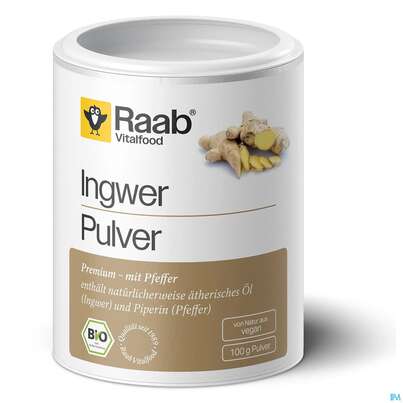 Ingwer Pulver Bio Raab Premium 100g, A-Nr.: 5870728 - 01