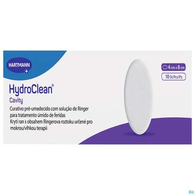 Hydroclean Wundkissen Cavity Oval 4x 8cm 10st, A-Nr.: 5310633 - 02