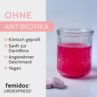 femidoc UROEXPRESS FIZZ Brausetabletten, A-Nr.: 5876889 - 07