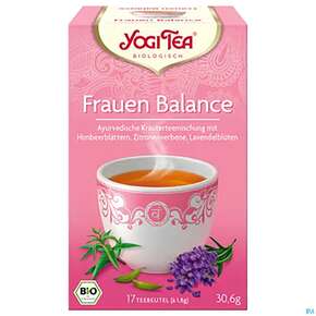 Yogi Tea Bio Frauen/balance 30,6g 17st, A-Nr.: 5879310 - 01