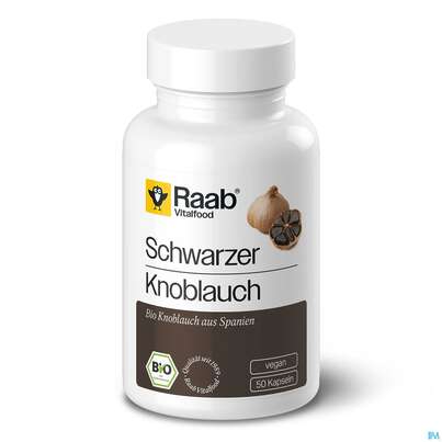 Schwarzer Knoblauch Kapseln Bio Raab 50st, A-Nr.: 5870935 - 01