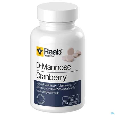 D-mannose -cranberry/tabl Raab 24st, A-Nr.: 5870562 - 02