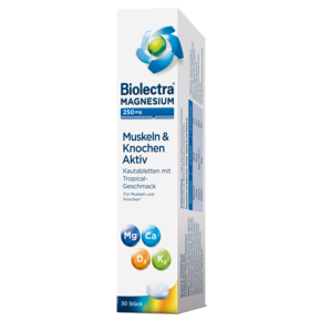 Biolectra® Magnesium 250mg Muskeln &amp;amp; Knochen Aktiv, A-Nr.: 5908968 - 01