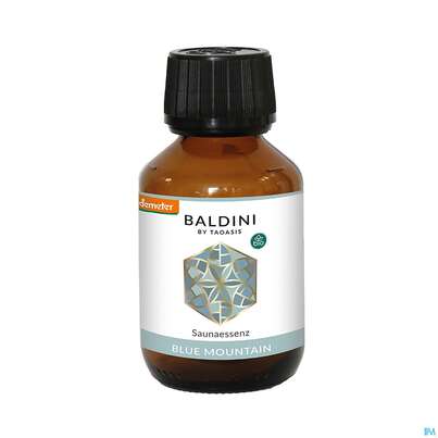 Sie sehen eine Packung Sauna Essenz Taoasis Baldini Blue Mountain 100ml, Produktbild: 03 Sauna Essenz Taoasis Baldini Blue Mountain 100ml, A-Nr.: 4891639 - 03