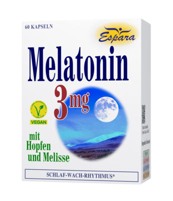 Espara Melatonin 3mg Kapseln, A-Nr.: 3957394 - 01