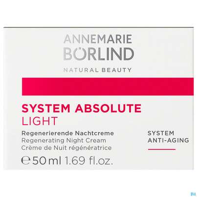 Boerlind Anti/aging/system Absolute Regenierende Nachtcreme Light 847 50ml, A-Nr.: 4175707 - 01