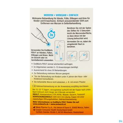 Endwarts F Pen Gegen Warzen 3ml, A-Nr.: 5817645 - 05