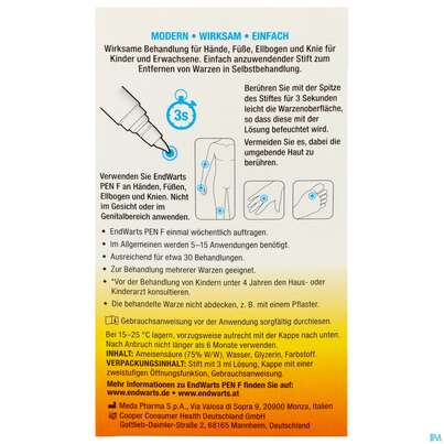 Endwarts F Pen Gegen Warzen 3ml, A-Nr.: 5817645 - 06