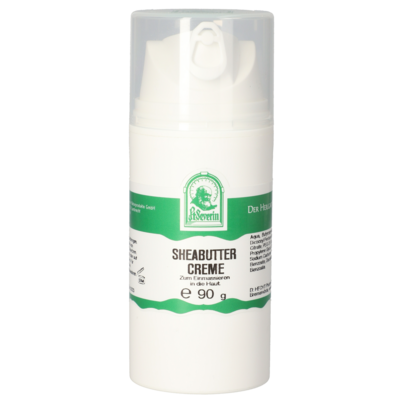 Sie sehen eine Packung SHEA BUTTER CREME 90 G, Produktbild: 01 SHEA BUTTER CREME 90 G, A-Nr.: 5786293 - 01