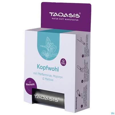 Taoasis Kopfwohl Bio Duftset +riechstift 1st, A-Nr.: 5908460 - 02