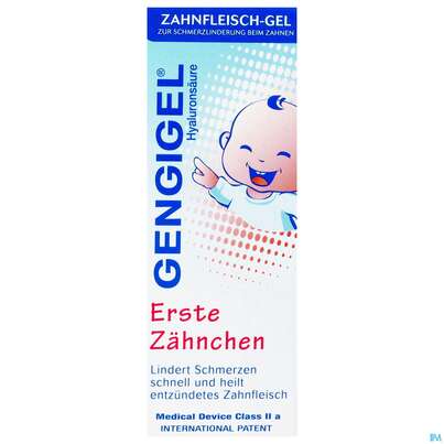 Sie sehen eine Packung Gengigel/erste Zaehnchen Mund +zahnfleischpflege 20ml, Produktbild: 01 Gengigel/erste Zaehnchen Mund +zahnfleischpflege 20ml, A-Nr.: 4766609 - 01