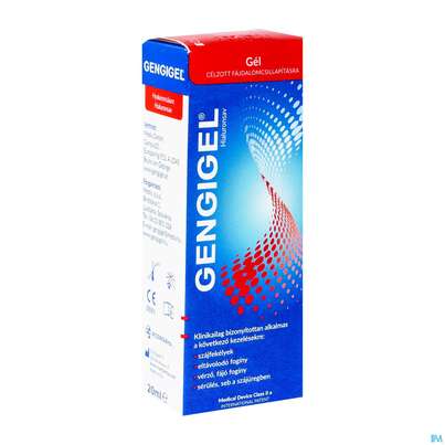 Sie sehen eine Packung Gengigel Mund +zahnfleischpflege Gel 20ml, Produktbild: 02 Gengigel Mund +zahnfleischpflege Gel 20ml, A-Nr.: 2208070 - 02