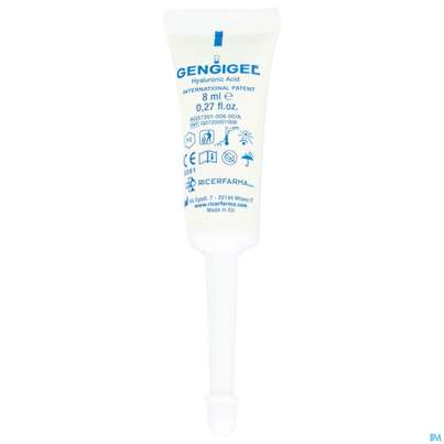 Sie sehen eine Packung Gengigel Mund +zahnfleischpflege Gel Oral Forte 8ml, Produktbild: 09 Gengigel Mund +zahnfleischpflege Gel Oral Forte 8ml, A-Nr.: 5305000 - 09