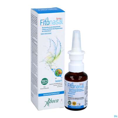 Sie sehen eine Packung Nasenspray Konzentrat Aboca Fitonasal Ab6jahre Erkaelt.allergie 30ml, Produktbild: 06 Nasenspray Konzentrat Aboca Fitonasal Ab6jahre Erkaelt.allergie 30ml, A-Nr.: 5571865 - 06