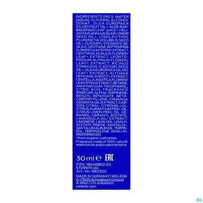 Sie sehen eine Packung Weleda Blauer Enzian +edelweiss Anti-falten Serum 30ml, Produktbild: 06 Weleda Blauer Enzian +edelweiss Anti-falten Serum 30ml, A-Nr.: 5729970 - 06