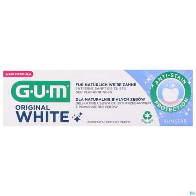 Sie sehen eine Packung Zahnpaste Gum Original White 1745 75ml, Produktbild: 04 Zahnpaste Gum Original White 1745 75ml, A-Nr.: 3115749 - 04